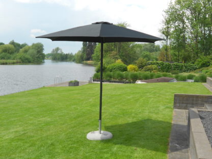 Parasol rond ∅ 300cm zwart of wit