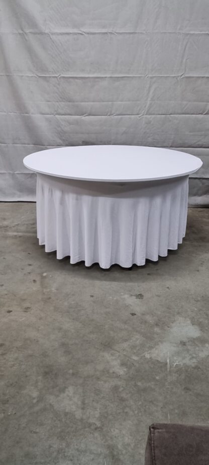 Rok plooi tafel 150 rond